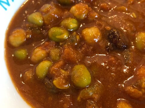 旨味広がる☆さっぱり豆カレー